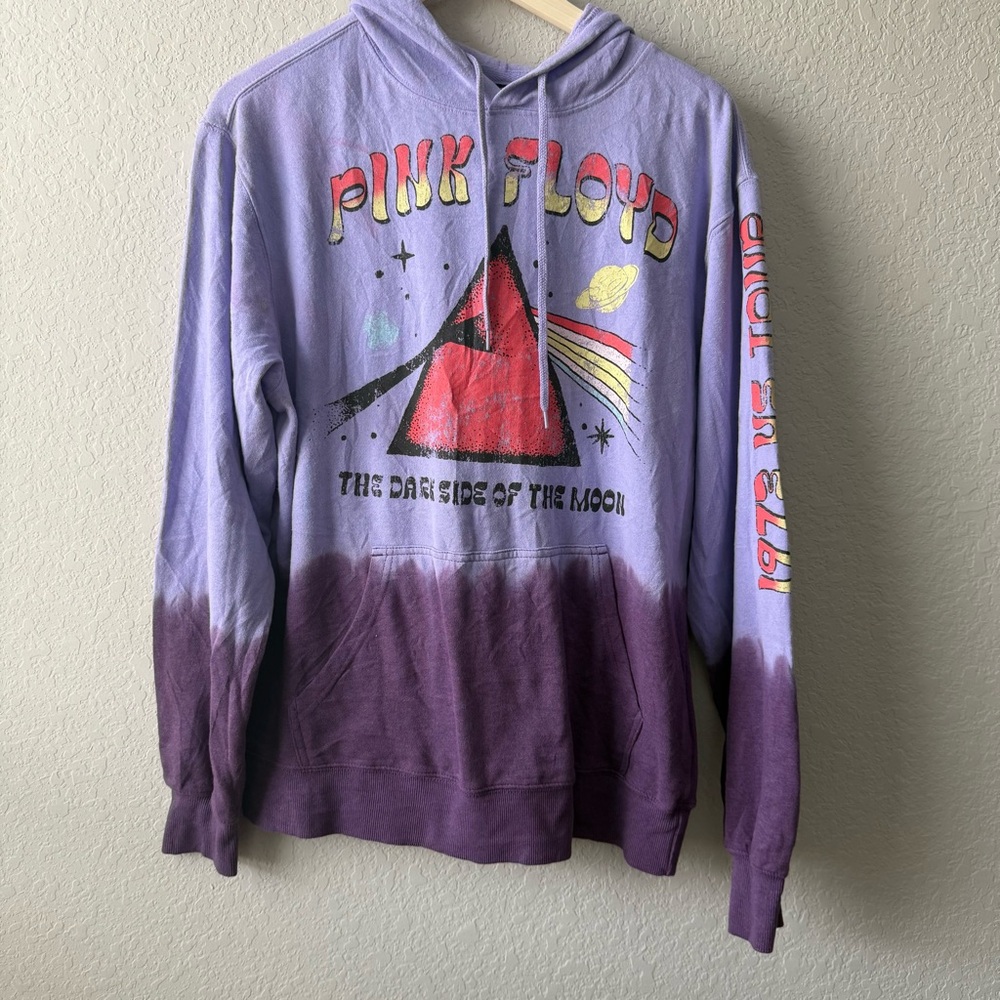 Pink Floyd Dark Side of the Moon Sweatshirt Tie Dye